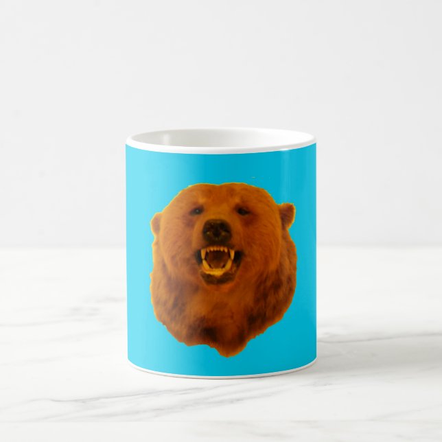 Caneca De Café Urso amarelo - azul 0n (Centro)