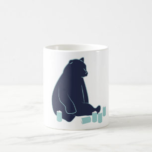 Caneca De Café Urso bêbedo