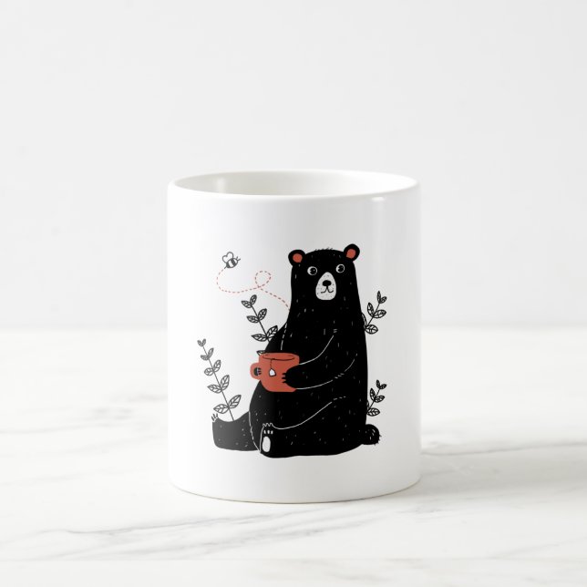 Caneca De Café Urso com Chá (Centro)