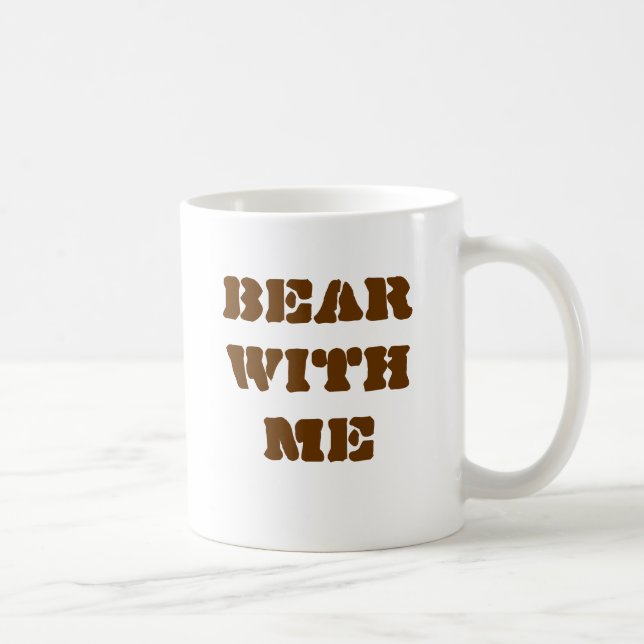 Caneca De Café Urso comigo (Direita)