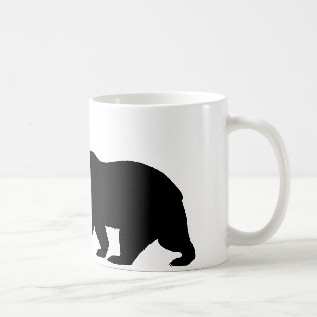Caneca De Café Urso da Califórnia (Direita)