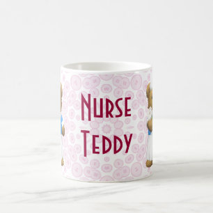 Caneca De Café Urso da enfermeira - urso de ursinho