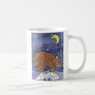 Caneca De Café Urso da Meia-Noite
