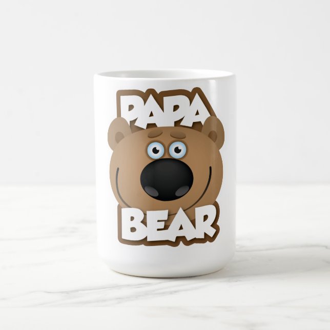 Caneca De Café Urso da papá (Centro)