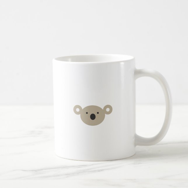 Caneca De Café Urso de Koala (Direita)