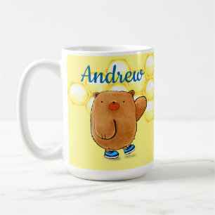 Caneca De Café Urso de Mel Doce