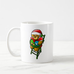 Caneca De Café Urso de Natal