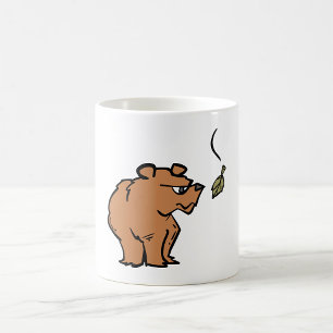 Caneca De Café Urso de outono