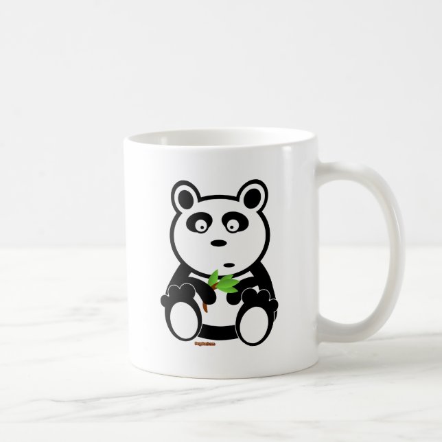 Caneca De Café Urso de panda de Bubba (Direita)