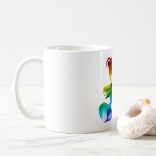 Caneca De Café Urso de pelúcia de metal polido SlipperyJoe's grad