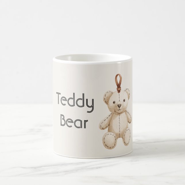 Caneca De Café Urso de Pelúcia Fofo (Centro)