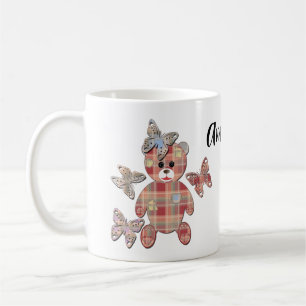 Caneca De Café Urso de pelúcia, urso de pelúcia