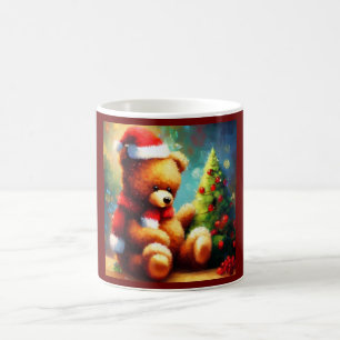 Caneca De Café Urso de Peste Natal 1