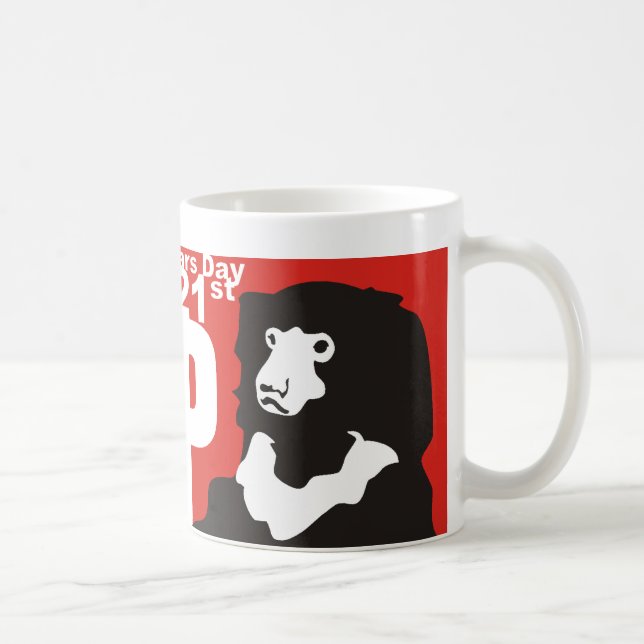 CANECA DE CAFÉ URSO DE PREGUIÇA DE ISBD (Direita)