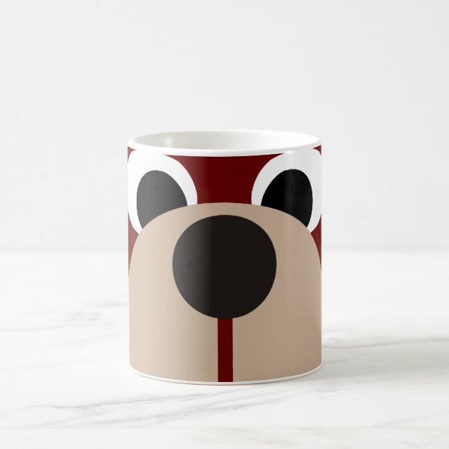 Caneca De Café Urso de sorriso (Centro)