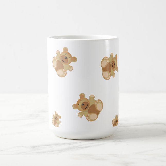 Caneca De Café Urso de Teddy (Centro)