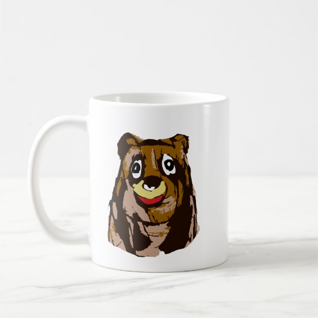 Caneca De Café Urso do Amor (Esquerda)