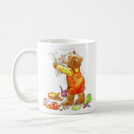 Caneca De Café Urso do pintor