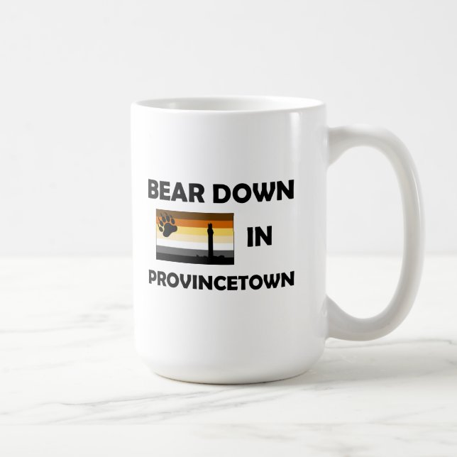 Caneca De Café Urso Em Provincetown (Direita)