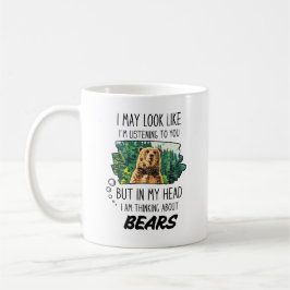 Caneca De Café Urso Engraçado - Mug