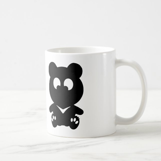 Caneca De Café URSO Eyed cruz (Direita)