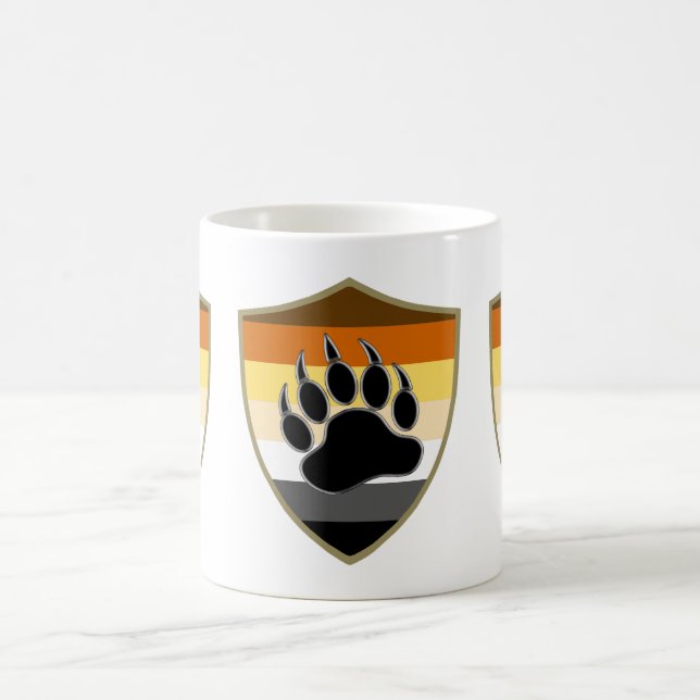CANECA DE CAFÉ URSO GAY PATA DE URSO (Centro)