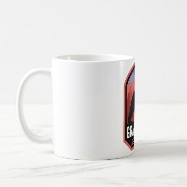 Caneca De Café Urso Nacional do Grande Teton (Esquerda)