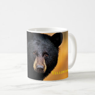 Caneca De Café Urso Negro-Lama-Louro
