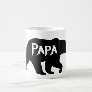 Caneca De Café Urso PAPA, Pai, Pai, Dia do Pai