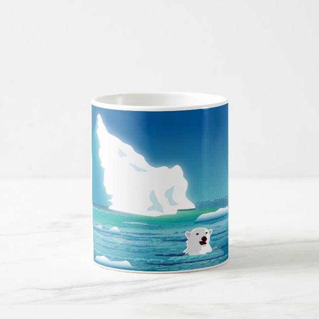 Caneca De Café Urso Polar (Centro)