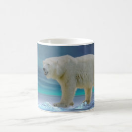 Caneca De Café Urso Polar à Lua