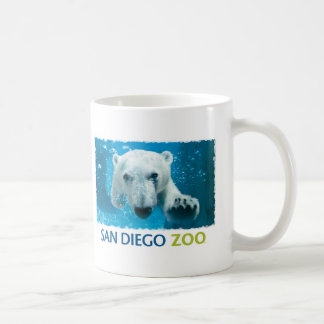 Caneca De Café Urso polar do jardim zoológico de San Diego