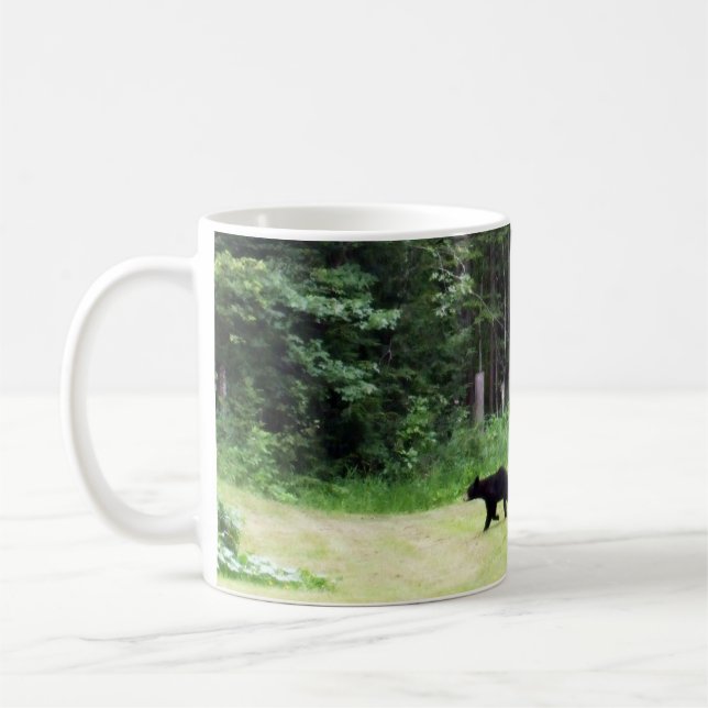 Caneca De Café Urso Preto do pai (Esquerda)