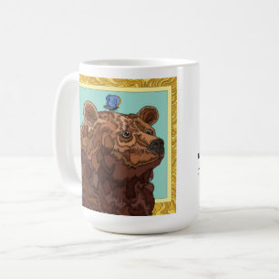 Caneca De Café Urso rabugento precisa de café da manhã!Corte