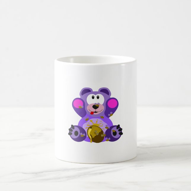 Caneca De Café Urso Roxo SN, Abelhas (Centro)