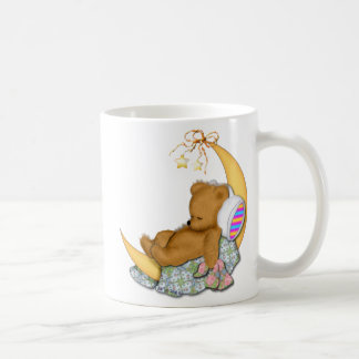 Caneca De Café Urso sonolento da lua