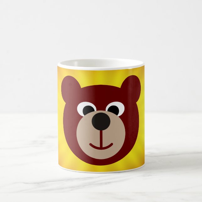 Caneca De Café Urso Sorridente (Centro)