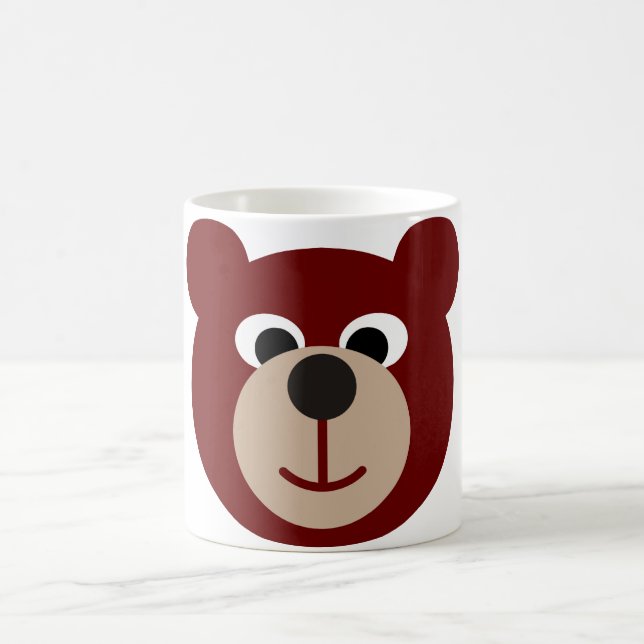 Caneca De Café Urso Sorridente (Centro)