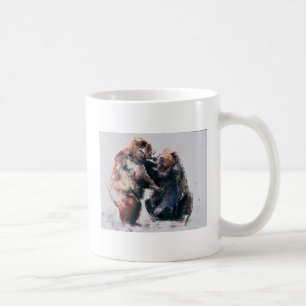 Caneca De Café Ursos de Brown 2001 do europeu