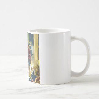 Caneca De Café Ursos em Pageant de Natal em Terra Animal