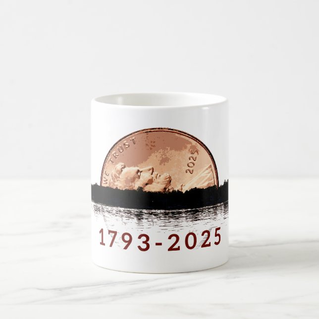 Caneca De Café US Penny mug (Centro)