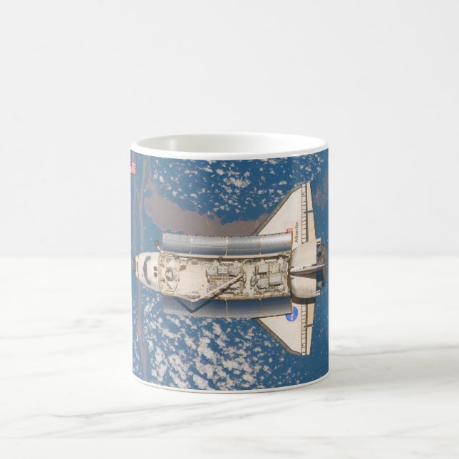 CANECA DE CAFÉ US SPACE SHUTTLE 1981-2011 (Centro)