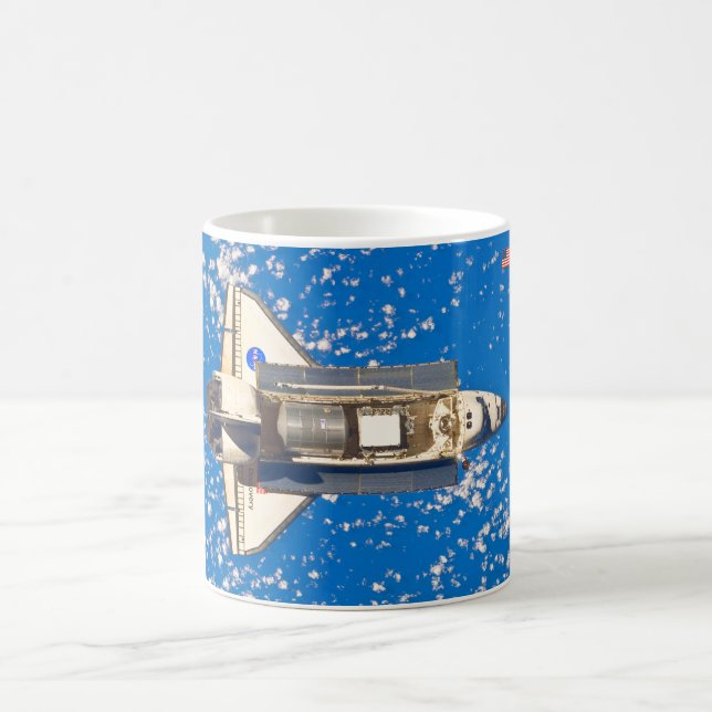CANECA DE CAFÉ US SPACE SHUTTLE 1981-2011 (Centro)