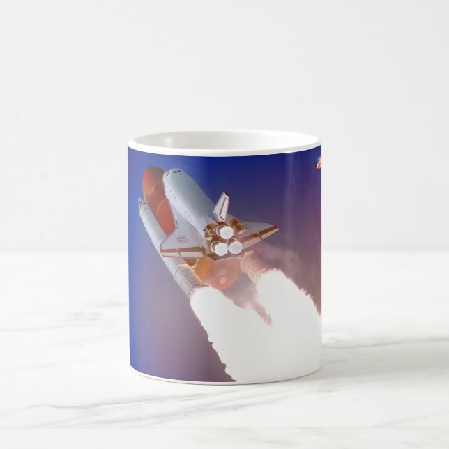 CANECA DE CAFÉ US SPACE SHUTTLE 1981-2011 (Centro)