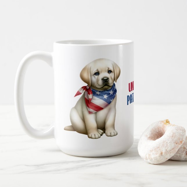 Caneca De Café USA Bark (Com Donut)