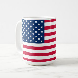 Caneca De Café USA Flag Mug - Patriótico