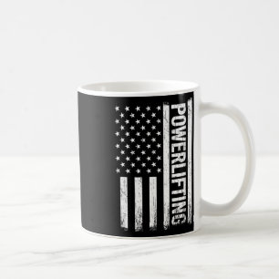 Caneca De Café Usa Gym Powerlifter Powerinclusive Para