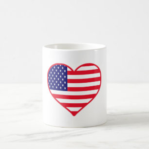 Caneca De Café USA Love
