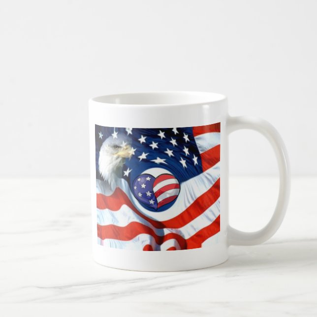 Caneca De Café USA Lover_ (Direita)