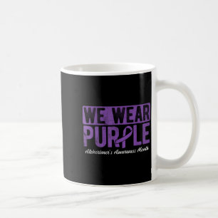 Caneca De Café Usamos Roxo Conscientização Alzheimer